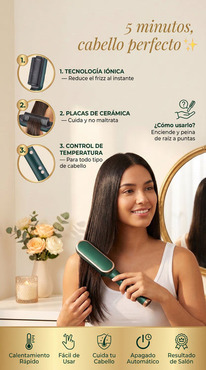 Cepillo Alisador Rizador Multifuncional
