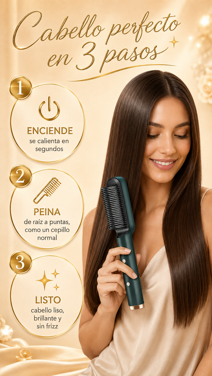 Cepillo Alisador Rizador Multifuncional